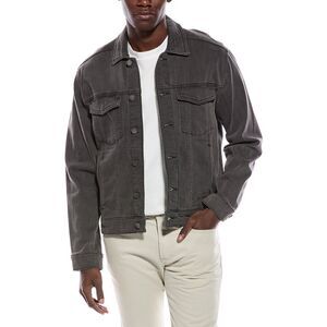 Jason Wu Mens  Denim Trucker Jacket, Black